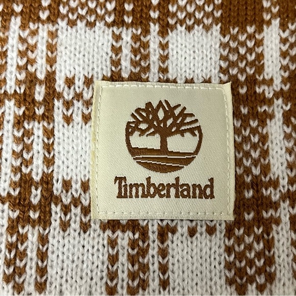 Timberland Scarf Wheat herringbone academia Preppy Gorpcore fishermen angler o/s - Picture 7 of 10